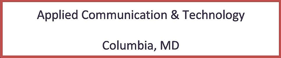 Applied Communications & Technology Columbia, Maryland